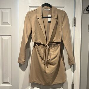 Abercrombie & Fitch structured suit inspired dress. US size small